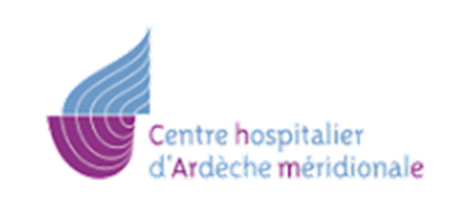 Logo du centre hospitalier d'Ardèche méridionale
