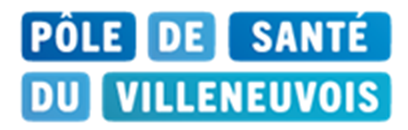 Logo du pôle de santé du Villenevois